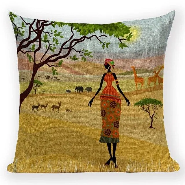 Coussin En Afrique