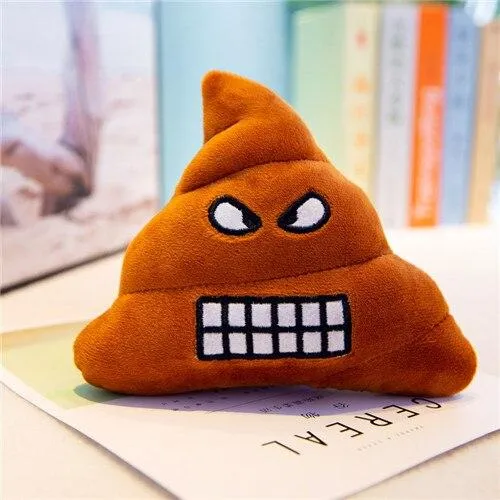 Coussin Emoji Crotte