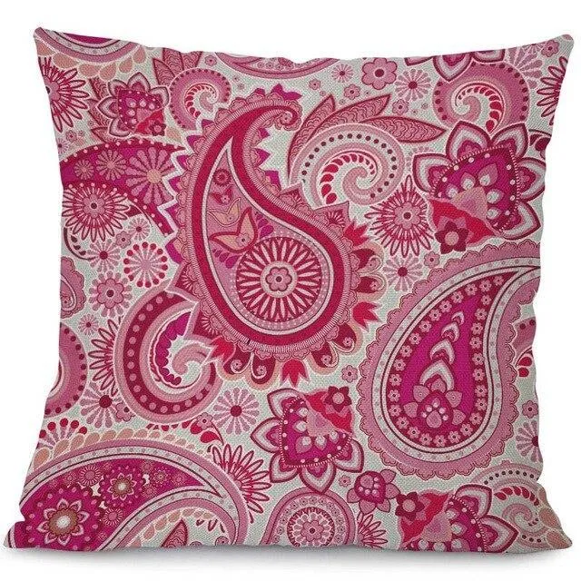 Coussin Décoration Rose Fushia