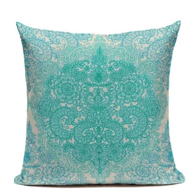 Coussin Décoratif Turquoise