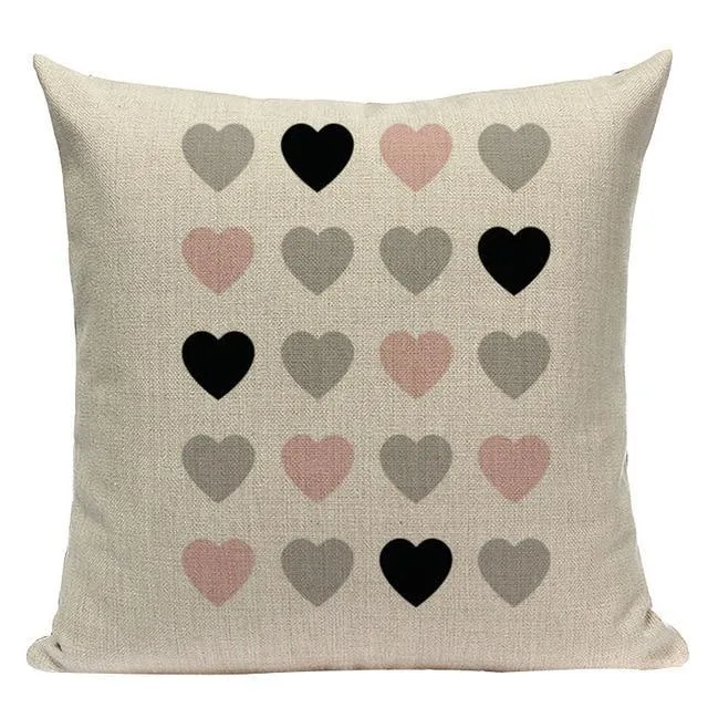 Coussin Déco Coeur