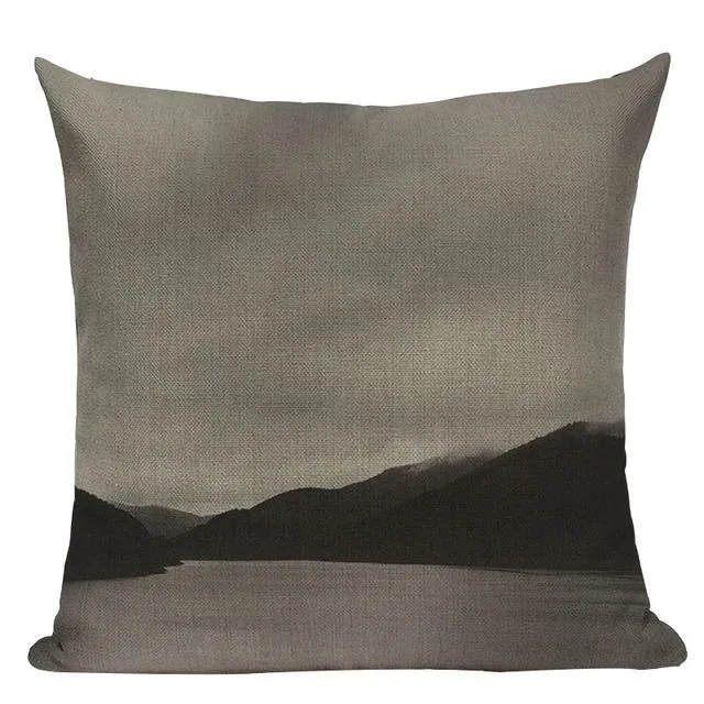 Coussin Déco Montagne