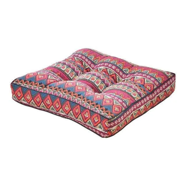 Coussin De Sol Ethnique