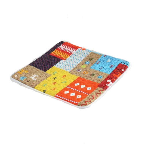 Coussin De Sol Patchwork