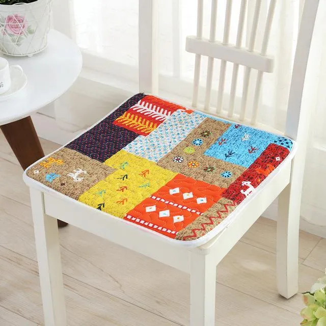 Coussin De Sol Patchwork