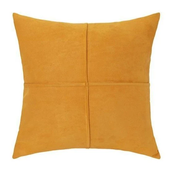 Coussin Déco Jaune Moutarde