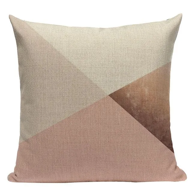 Coussin Canapé Rose Poudré