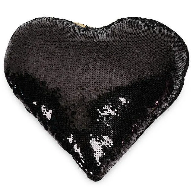 Coussin Coeur Sequin