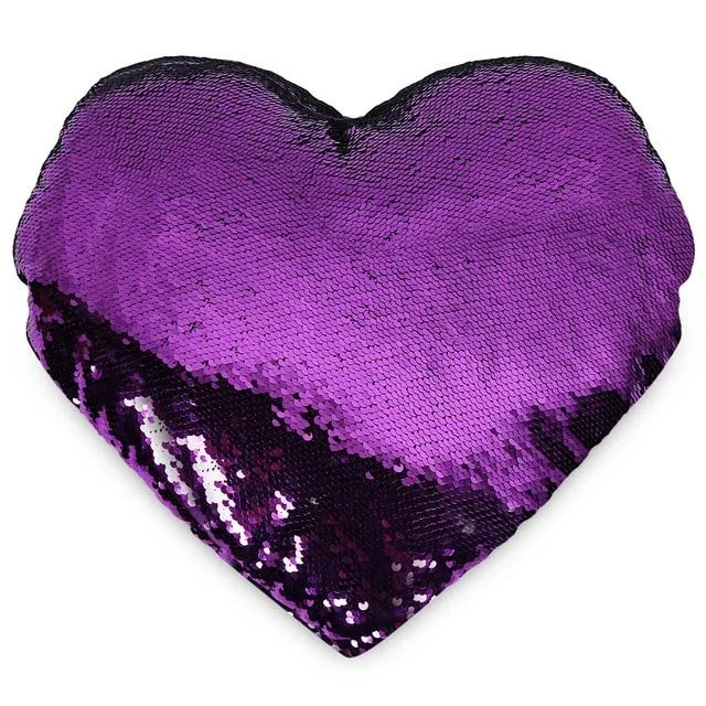 Coussin Coeur Sequin