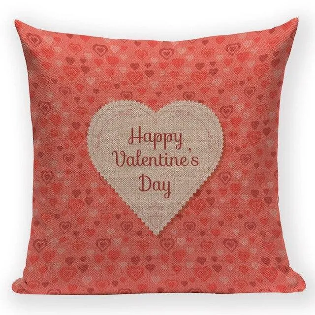 Coussin Coeur Saint Valentin