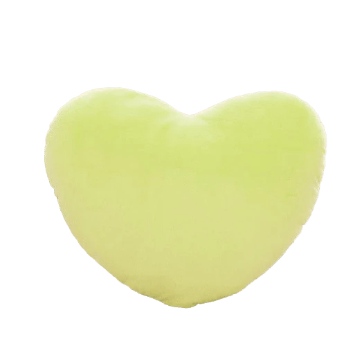 Coussin Coeur Vert