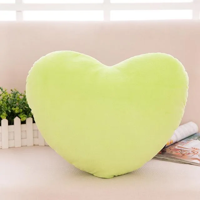 Coussin Coeur Vert