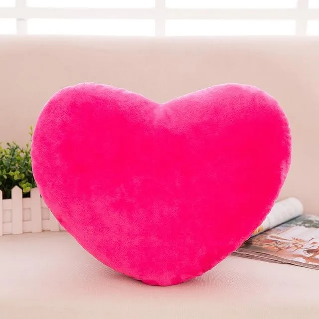 Coussin Coeur Rose Cancer