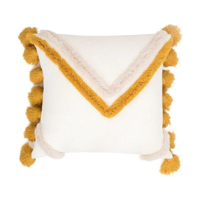 Coussin Berbère Avec Pompon