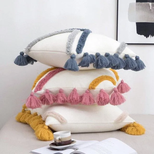 Coussin Berbère Avec Pompon