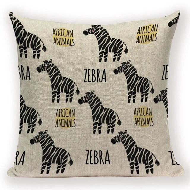 Déco Avec Coussin Zèbre