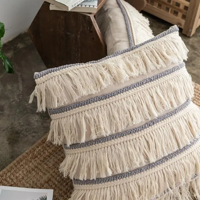 Coussin Berbère Écru