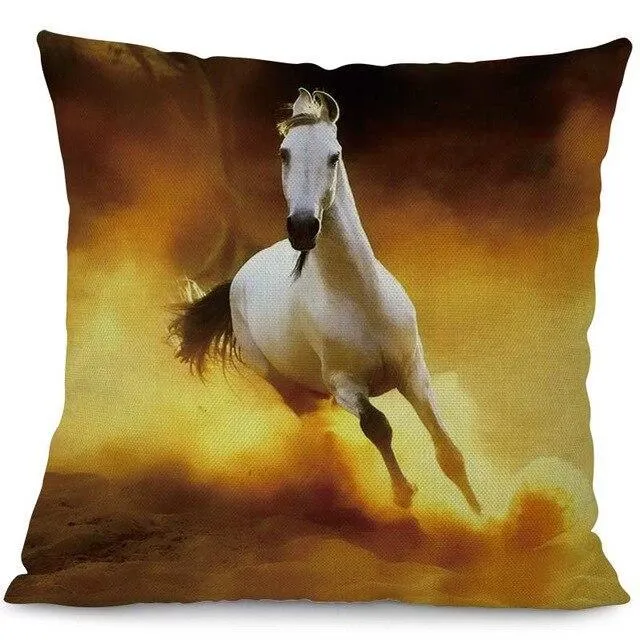 Coussin Imprimé Cheval