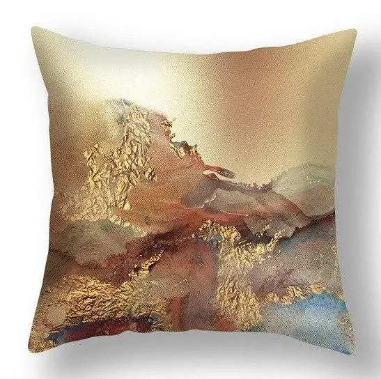 Coussin Canapé Doré