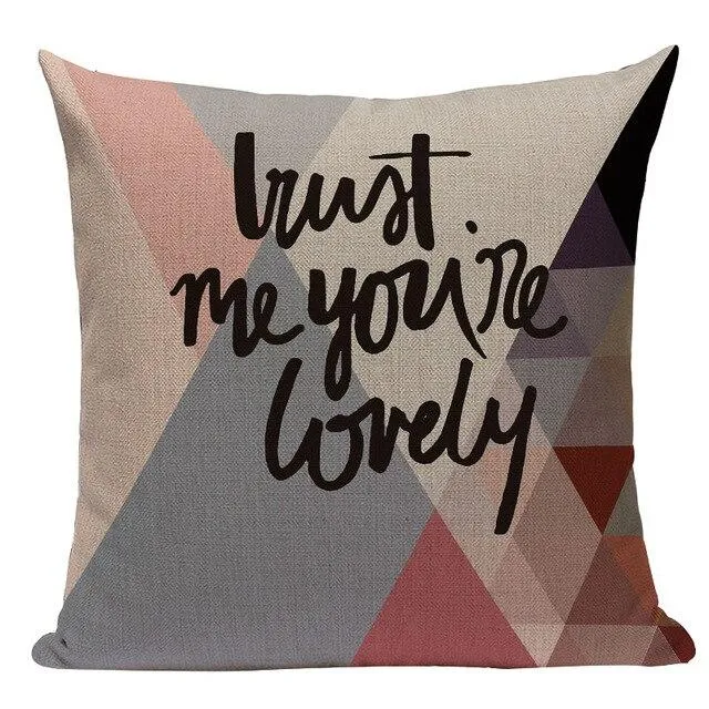Coussin De Canapé Forme Triangle