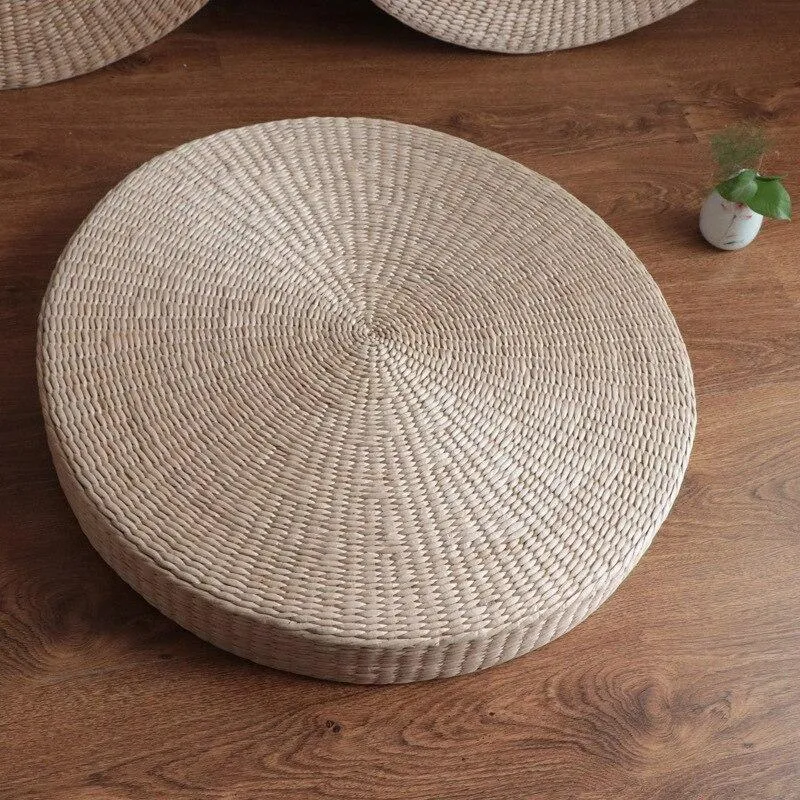 Coussin De Sol Tressé