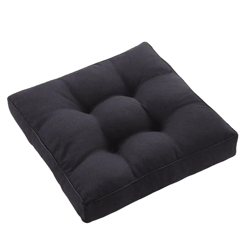Coussin De Sol Noir