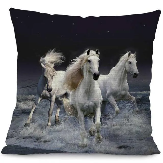 Housse Coussin Cheval