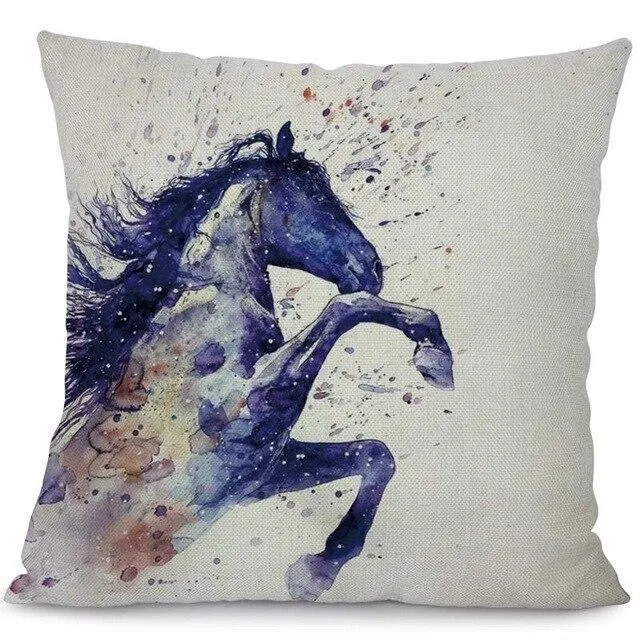 Coussin Motif Cheval