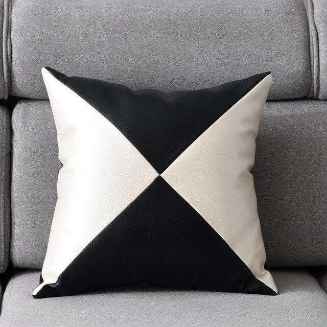 Coussin Canapé Cuir