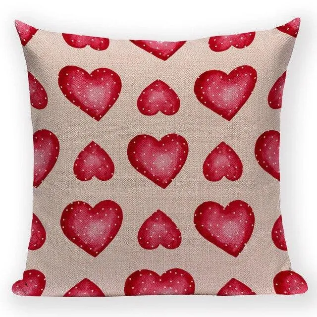 Coussin Avec Motif Coeur