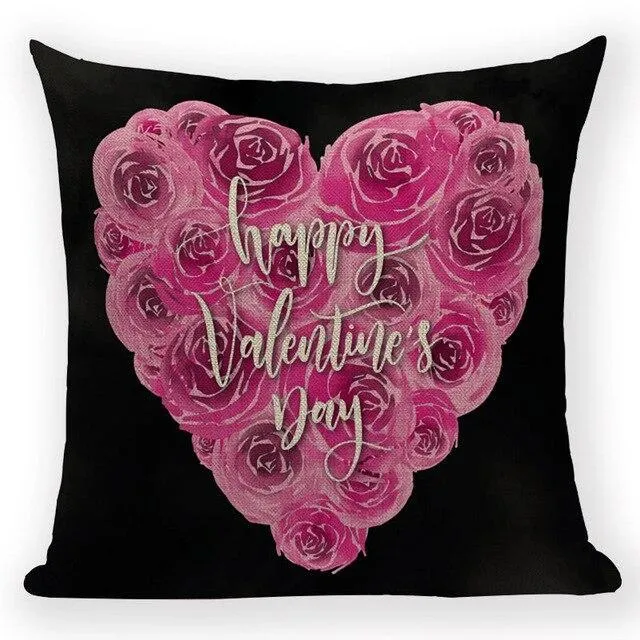 Coussin Coeur De Roses