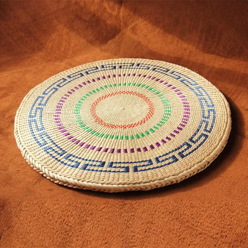 Coussin De Sol En Jute