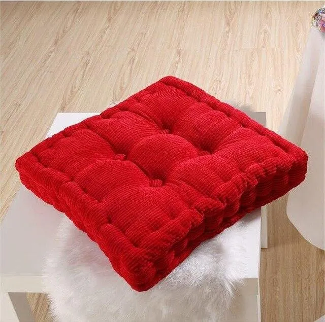 Coussin De Sol En Velours