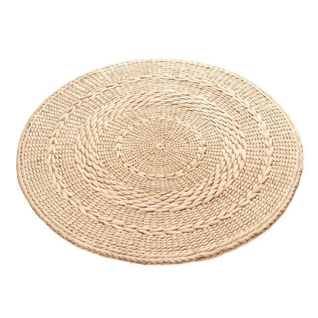 Coussin De Sol En Osier