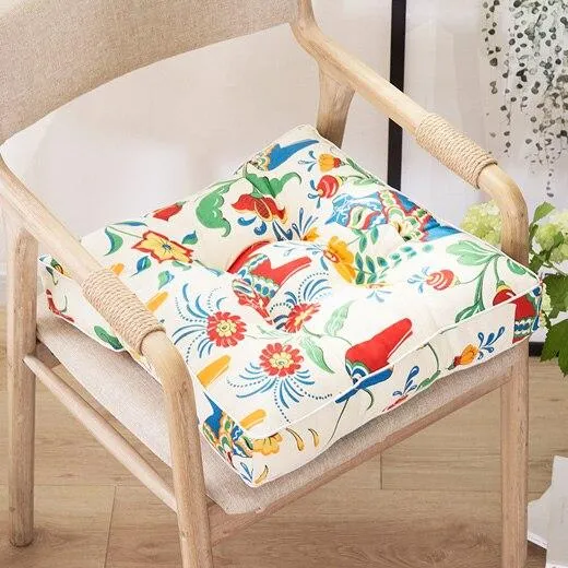Coussin De Sol Fleuri