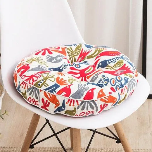 Coussin De Sol Imprimé