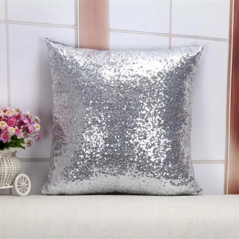 Coussin Canapé Argenté
