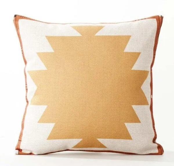 Coussin Bohème Écru