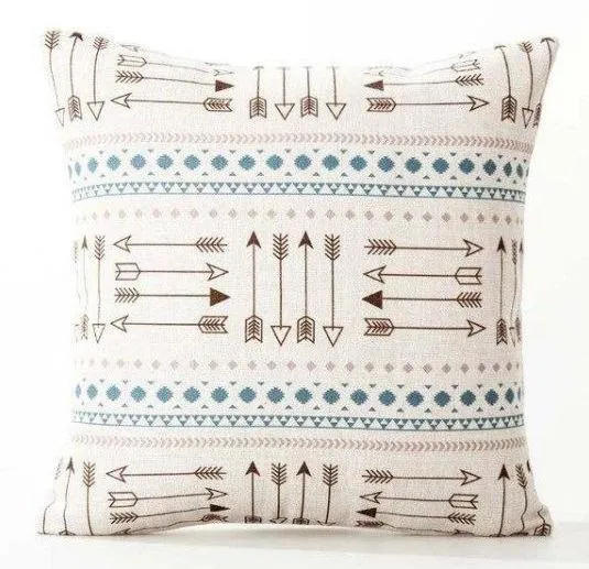 Housse De Coussin Style Ethnique