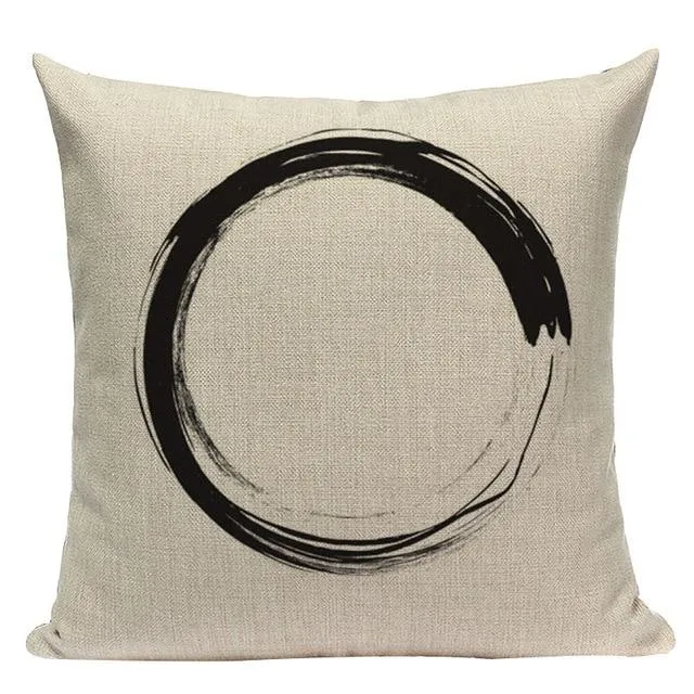 Coussin Scandinave Beige