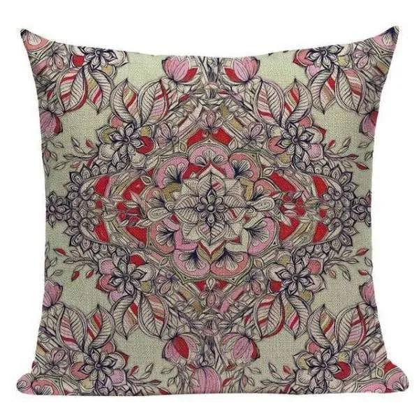 Housse De Coussin Esprit Bohème
