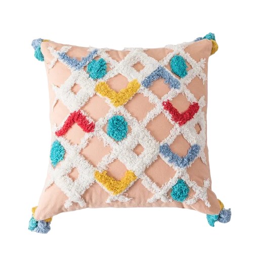 Coussin Berbère Coloré