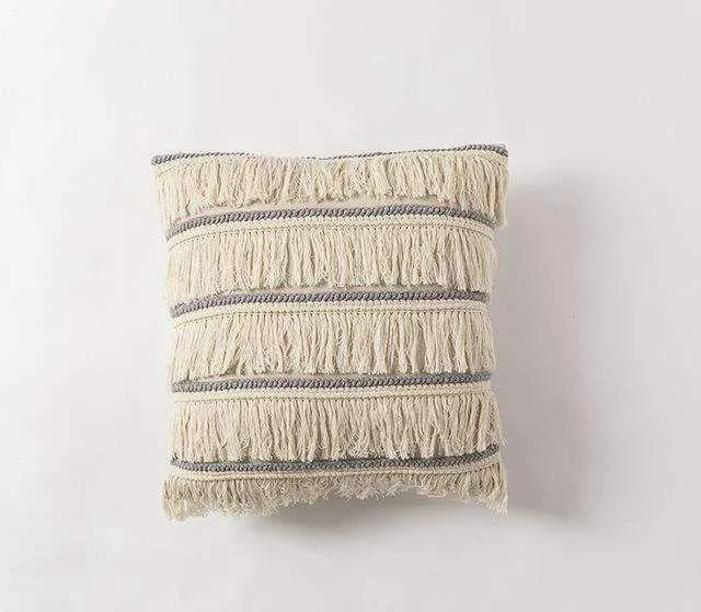 Coussin Bohème Beige