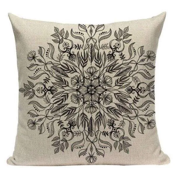 Coussin Fleur Bohème