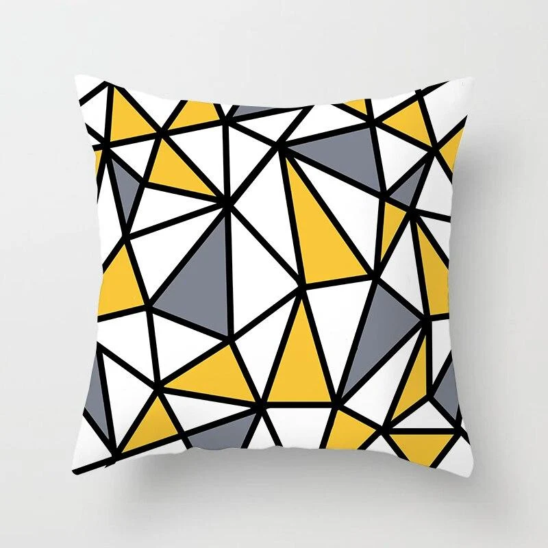 Coussin Géométrique Scandinave