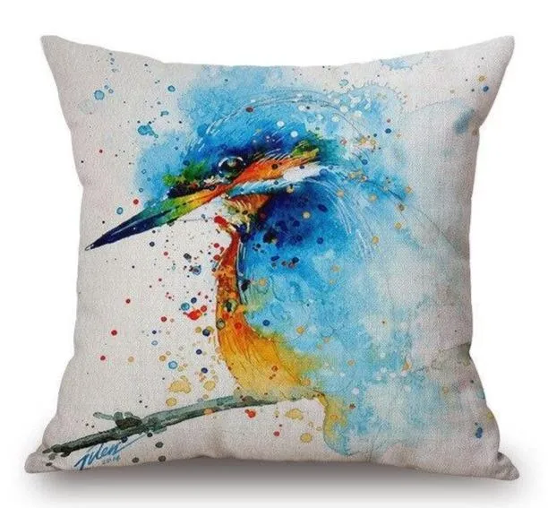 Coussin Décoratif Oiseaux