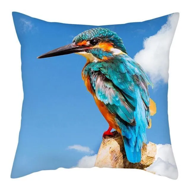 Coussin Avec Motifs Oiseaux
