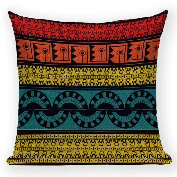 Coussin Ethnique Wax