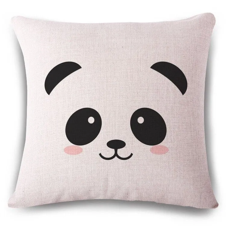 Coussin Panda Kawaii