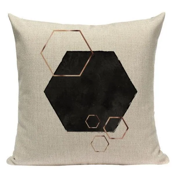 Coussin Imprimé Géométrique